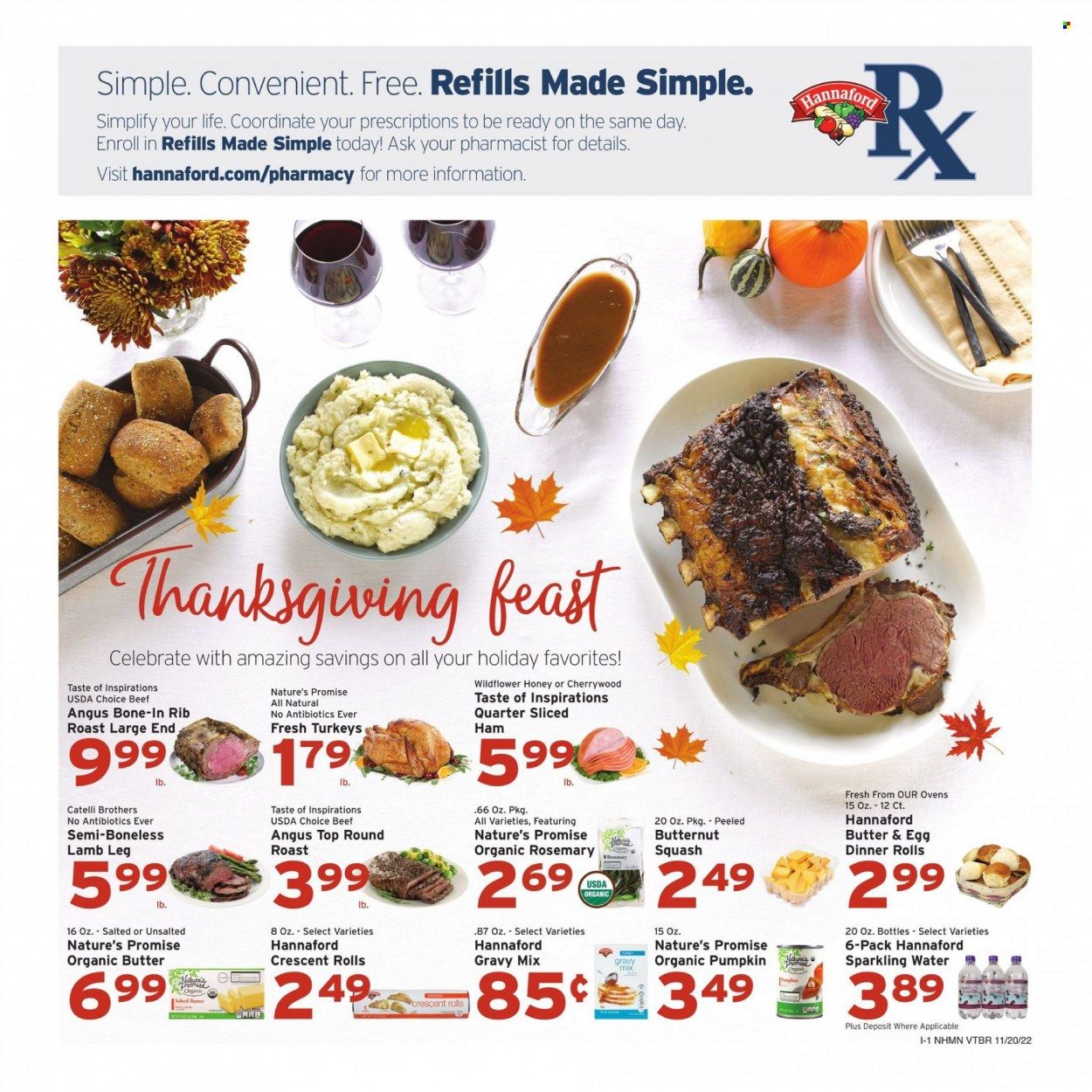 Hannaford (NH) Weekly Ad Flyer Specials November 20 to November 26, 2022