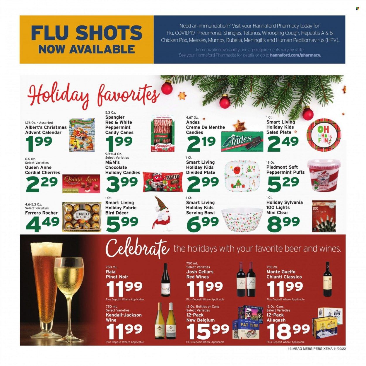 Hannaford (ME) Weekly Ad Flyer Specials November 20 to November 26, 2022