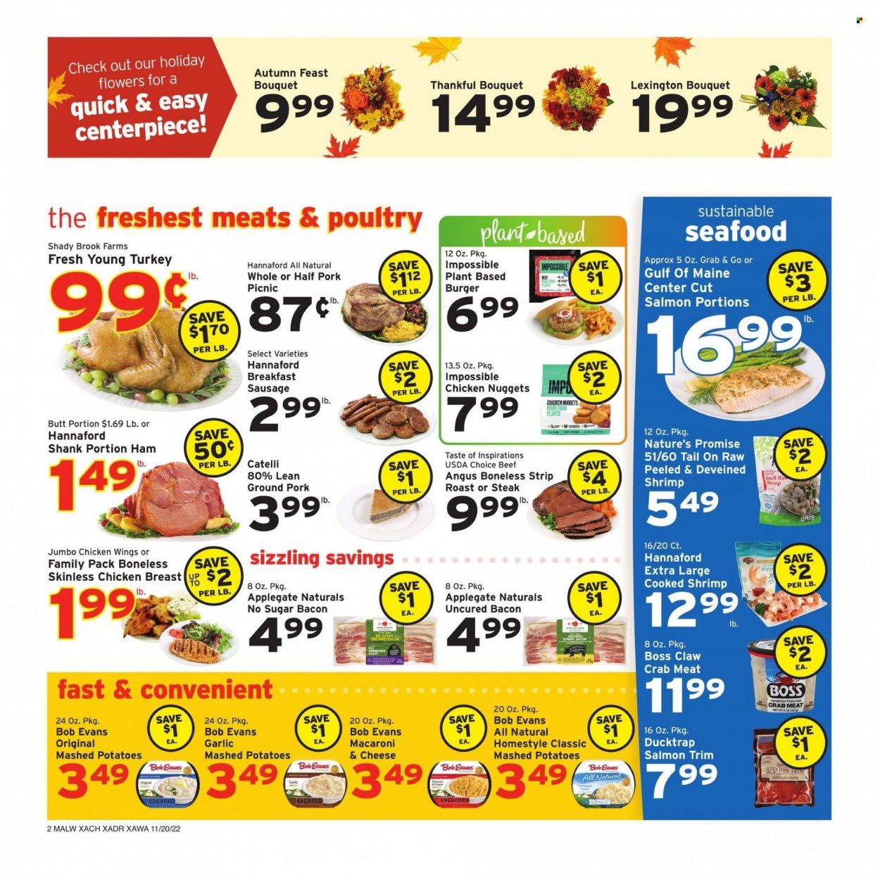 Hannaford (MA) Weekly Ad Flyer Specials November 20 to November 26, 2022
