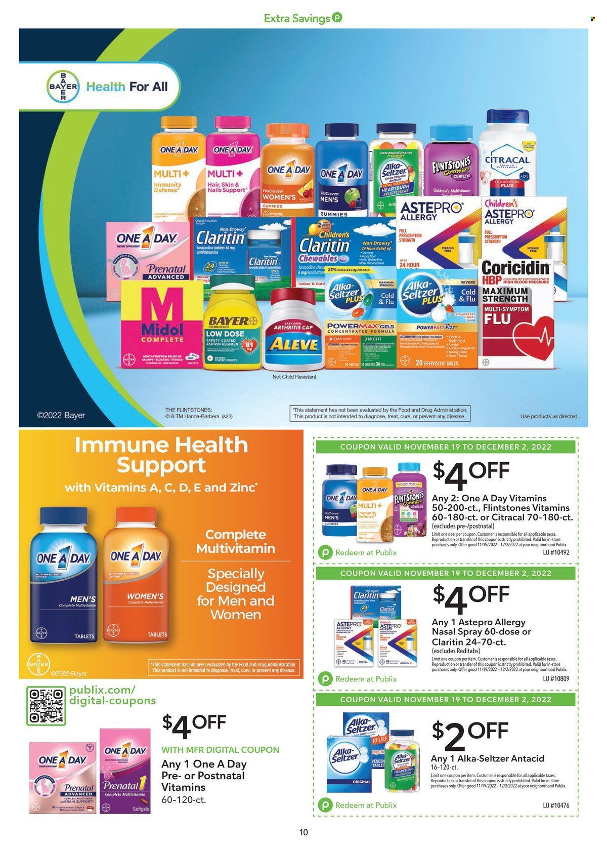 Publix (AL, FL, GA, NC, SC, TN) Weekly Ad Flyer Specials November 19 to December 2, 2022