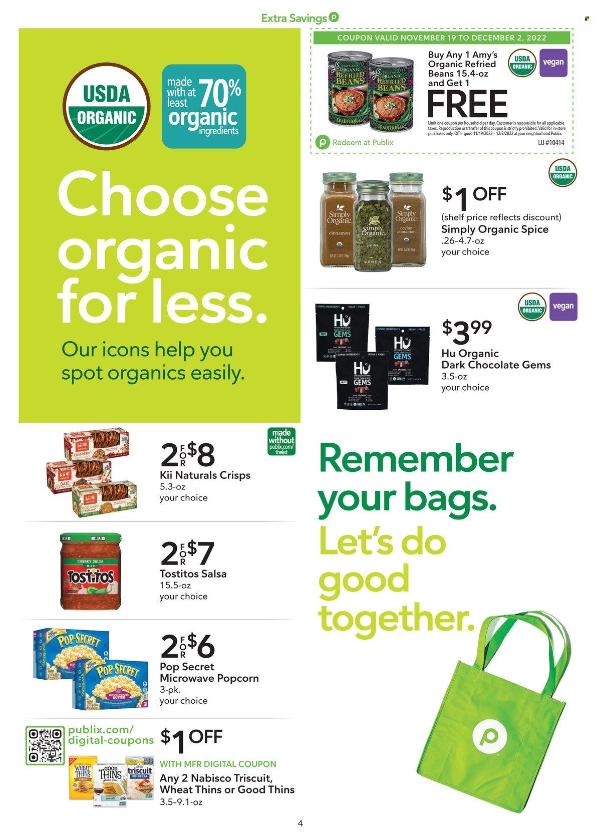 Publix (AL, FL, GA, NC, SC, TN) Weekly Ad Flyer Specials November 19 to December 2, 2022