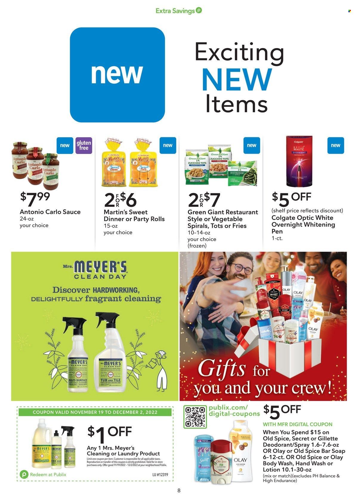 Publix (AL, FL, GA, NC, SC, TN) Weekly Ad Flyer Specials November 19 to December 2, 2022