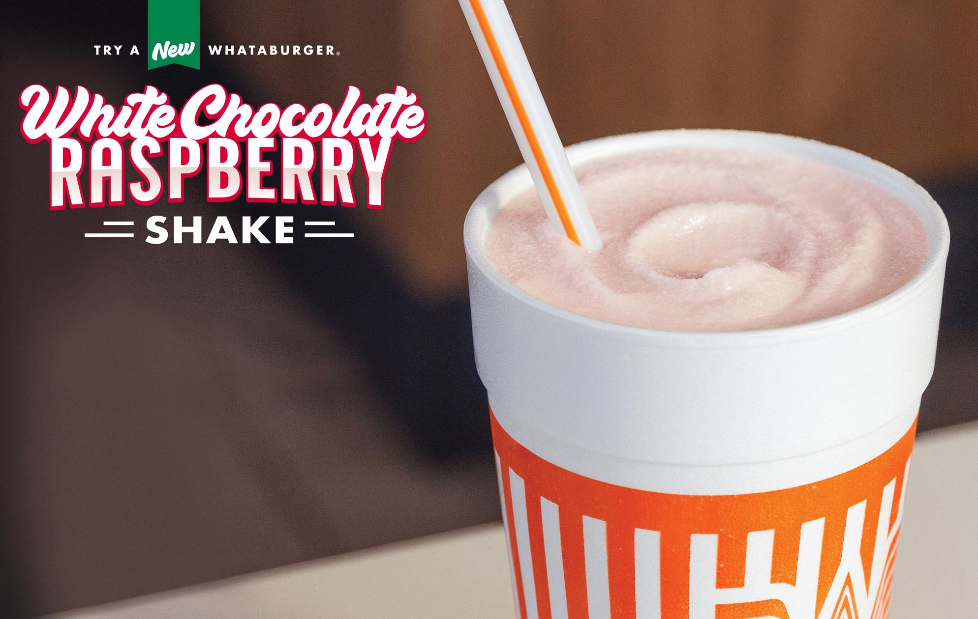 The Brand New White Chocolate Raspberry Shake Lands at Whataburger for the Holidays The Brand New White Chocolate Raspberry Shake Lands at Whataburger for the Holidays