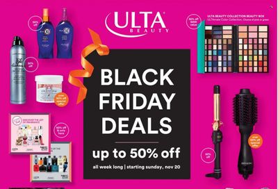Ulta Beauty Weekly Ad Flyer Specials November 20 to November 26, 2022