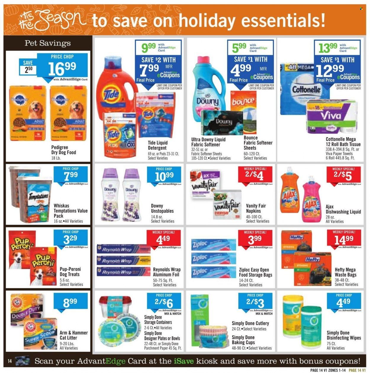 Price Chopper (CT, NY, PA, VT) Weekly Ad Flyer Specials November 20 to November 26, 2022