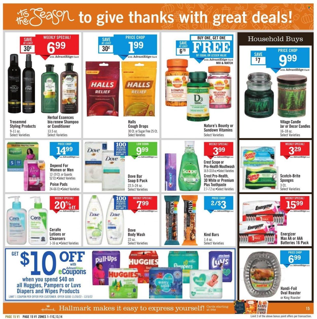 Price Chopper (CT, NY, PA, VT) Weekly Ad Flyer Specials November 20 to November 26, 2022