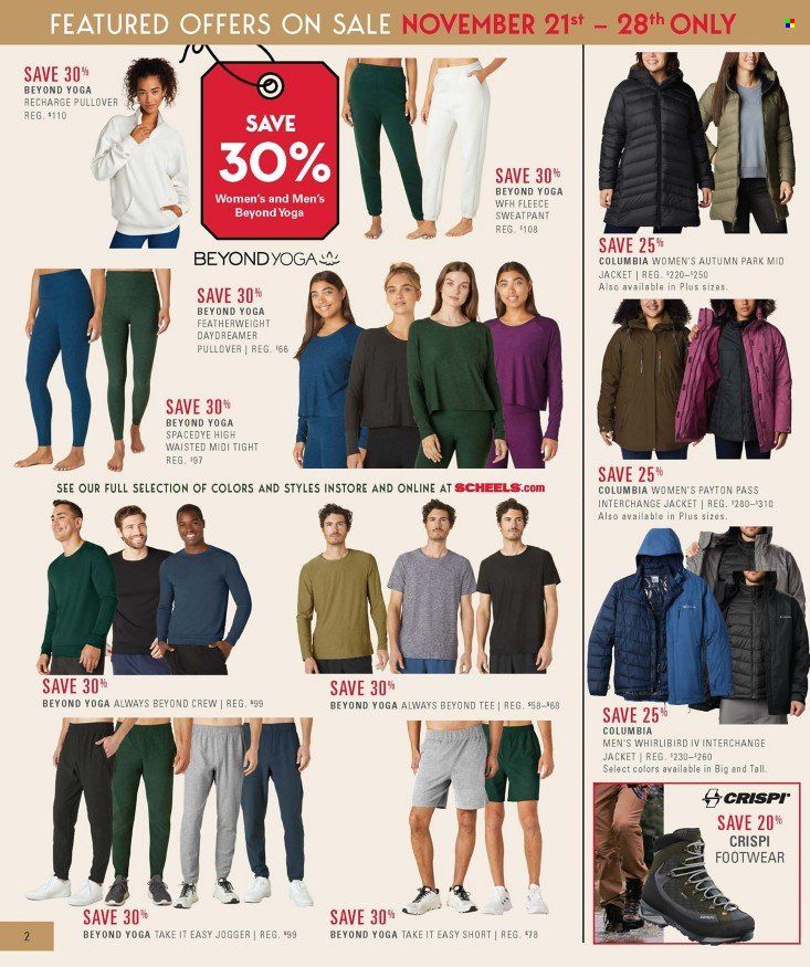 SCHEELS Weekly Ad Flyer Specials November 20 to November 28, 2022