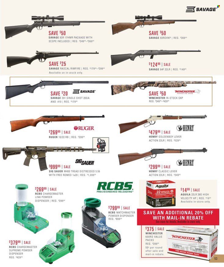 SCHEELS Weekly Ad Flyer Specials November 20 to November 28, 2022