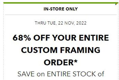 JOANN Weekly Ad Flyer Specials November 22 to November 22, 2022