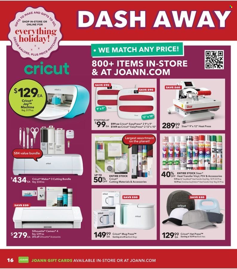 JOANN Weekly Ad Flyer Specials November 20 to December 7, 2022