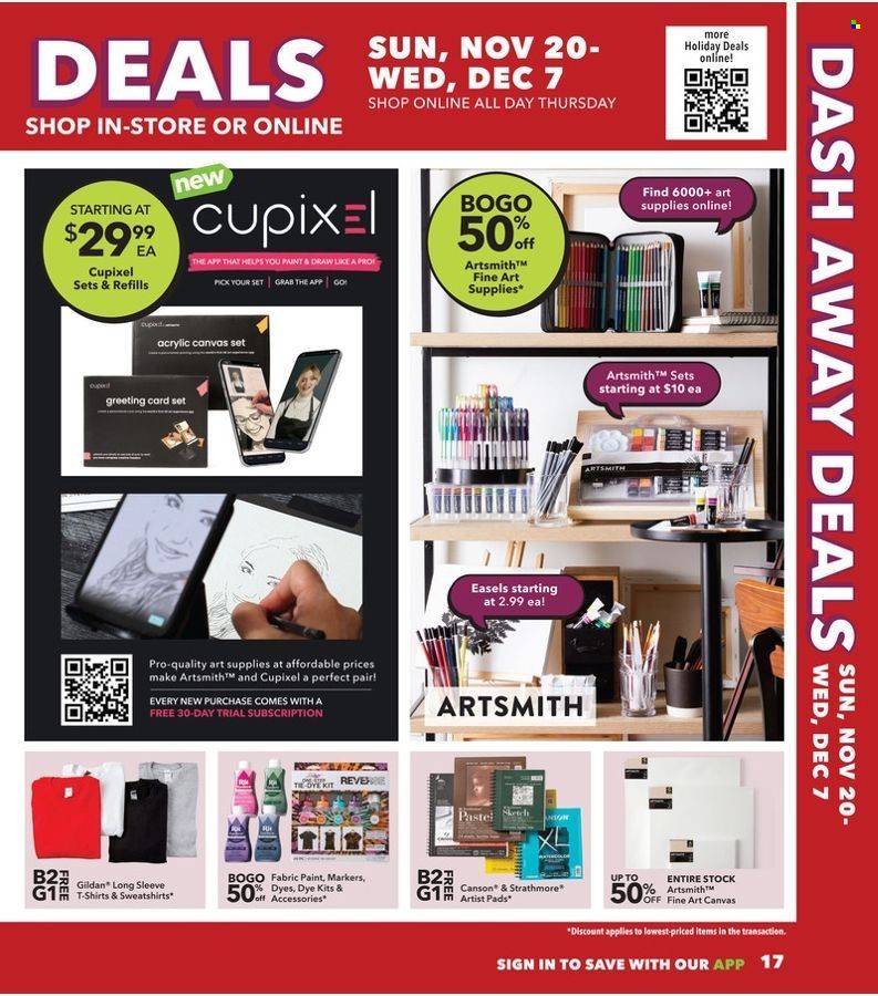 JOANN Weekly Ad Flyer Specials November 20 to December 7, 2022