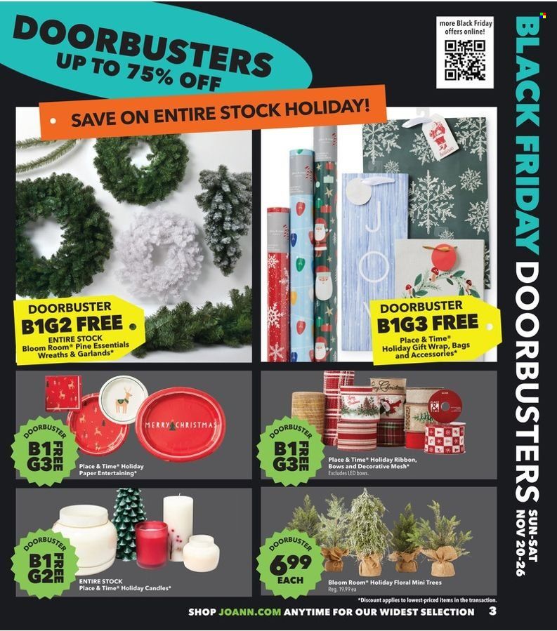 JOANN Weekly Ad Flyer Specials November 20 to December 7, 2022