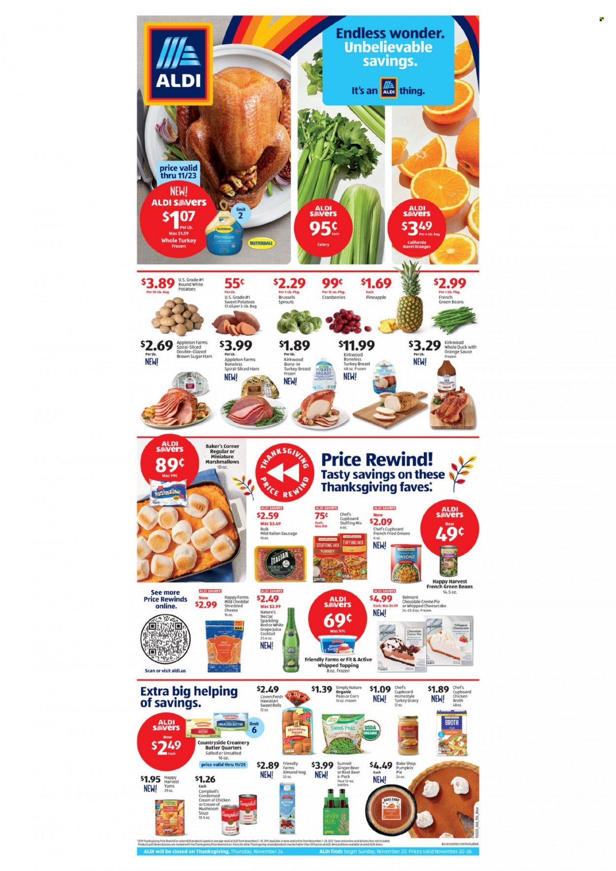 ALDI Weekly Ad Flyer Specials November 20 to November 26, 2022