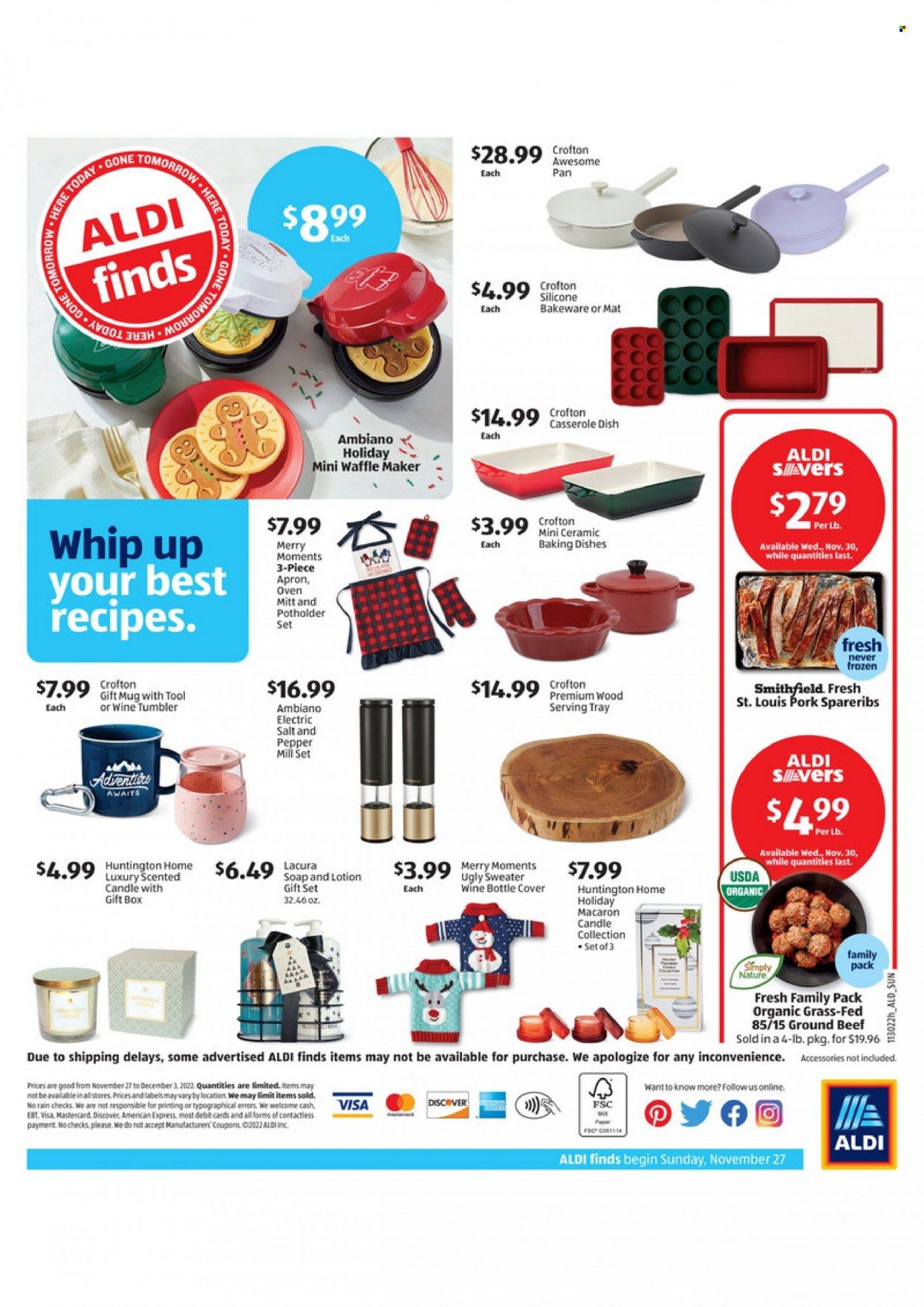 ALDI Weekly Ad Flyer Specials November 27 to December 3, 2022