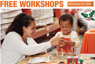 The Home Depot Weekly Ad Flyer Specials November 21 to November 26, 2022