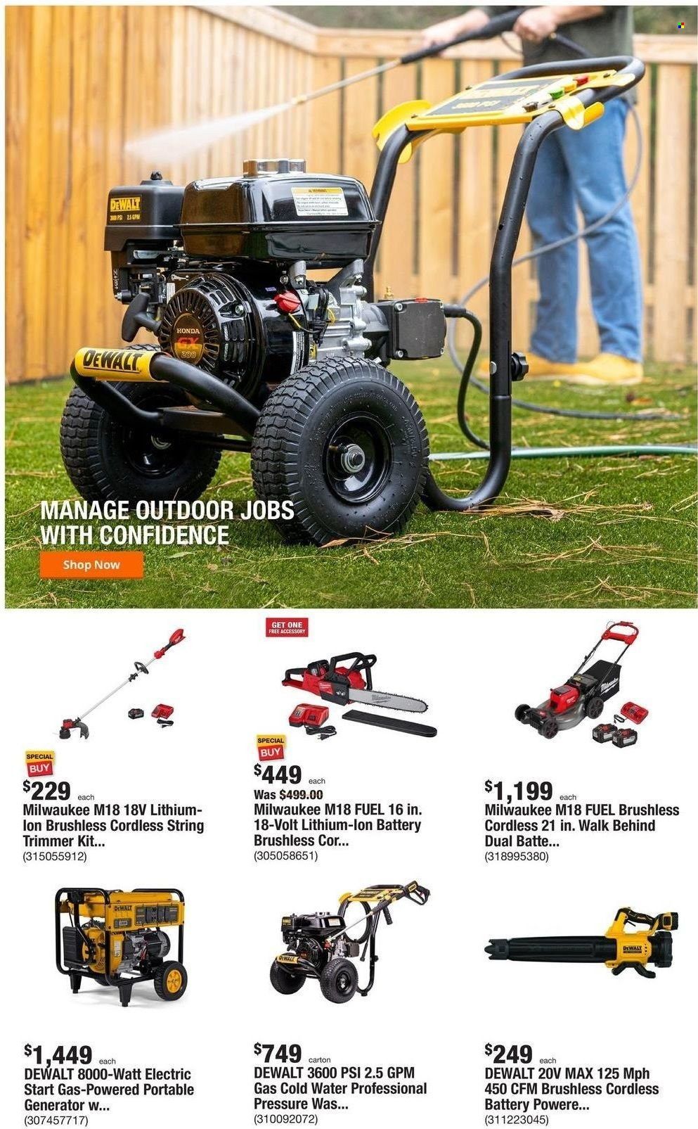 The Home Depot Weekly Ad Flyer Specials November 21 to November 28, 2022