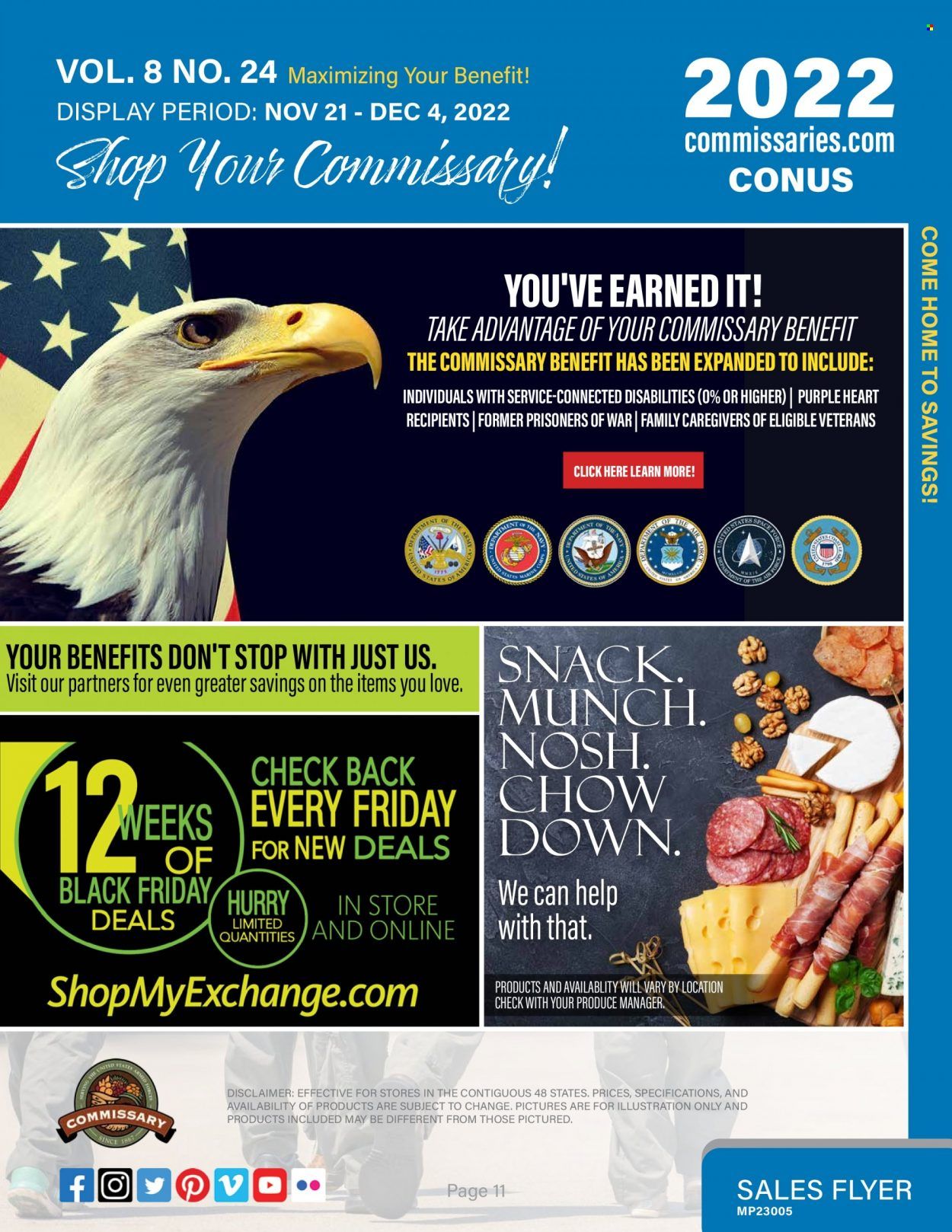 Commissary Weekly Ad Flyer Specials November 21 to December 4, 2022