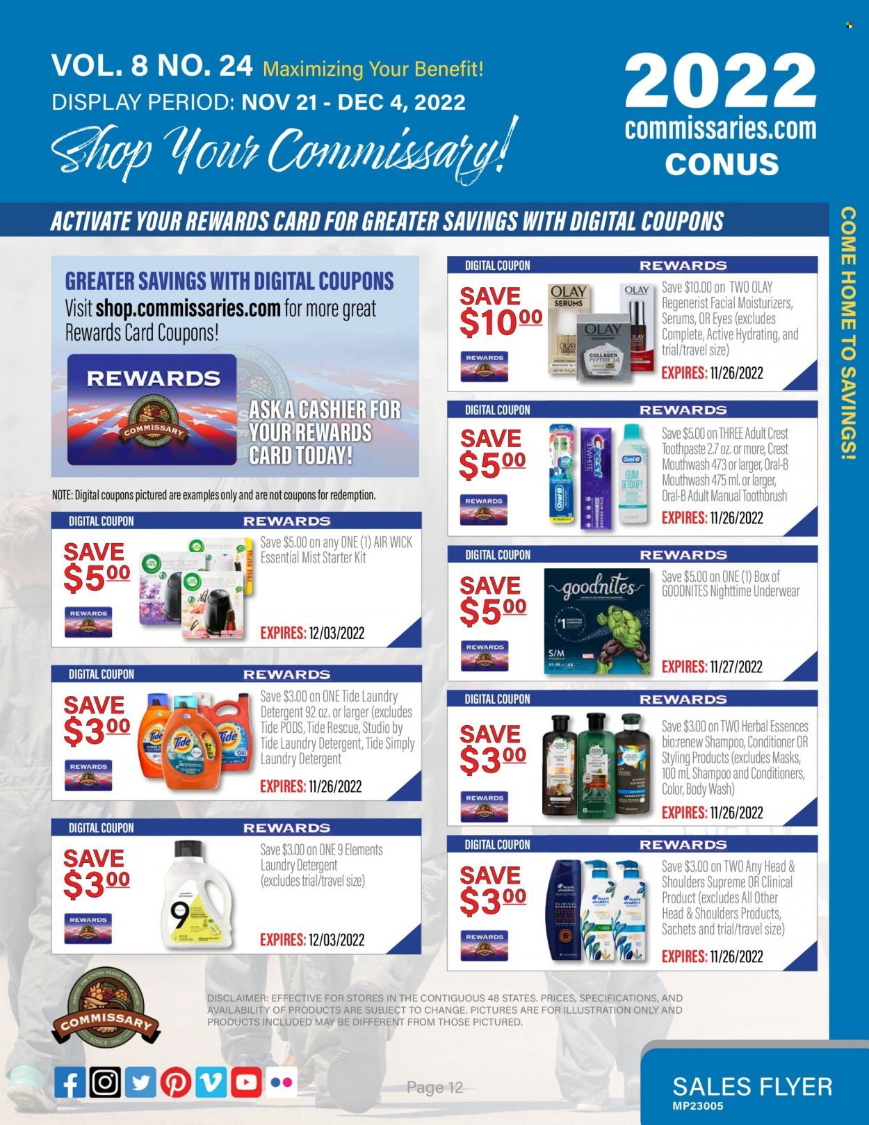 Commissary Weekly Ad Flyer Specials November 21 to December 4, 2022