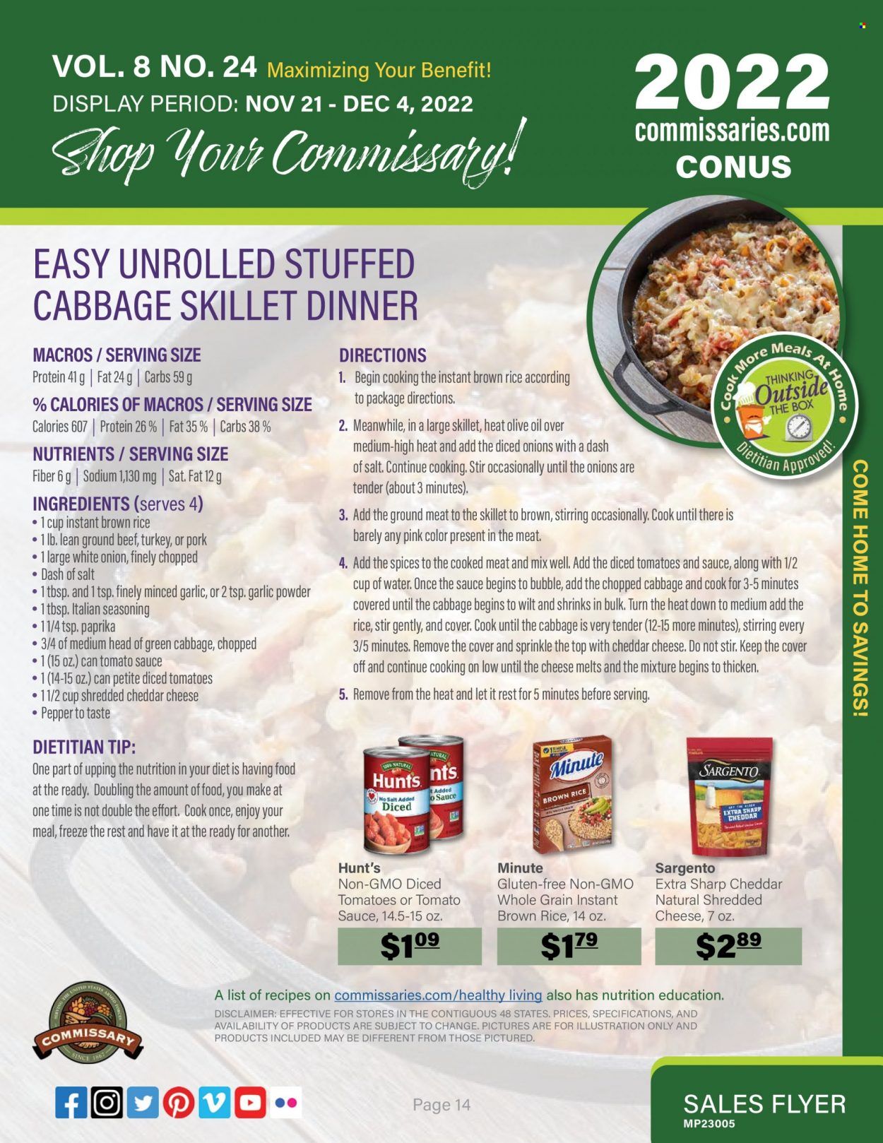 Commissary Weekly Ad Flyer Specials November 21 to December 4, 2022