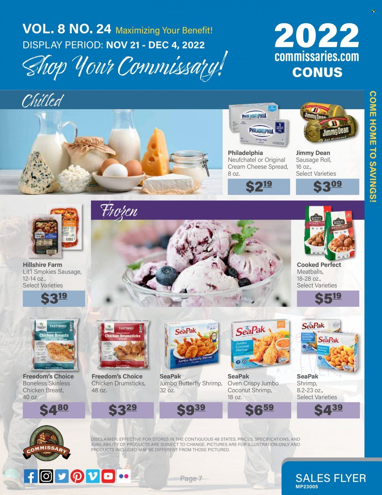 Commissary Weekly Ad Flyer Specials November 21 to December 4, 2022