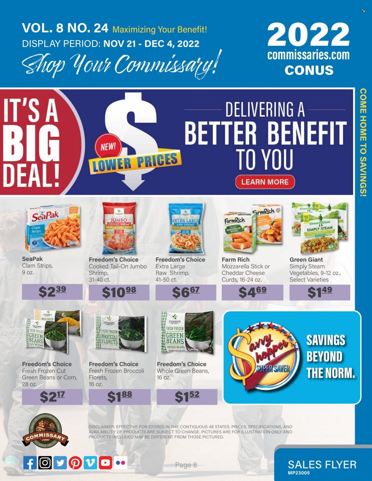 Commissary Weekly Ad Flyer Specials November 21 to December 4, 2022