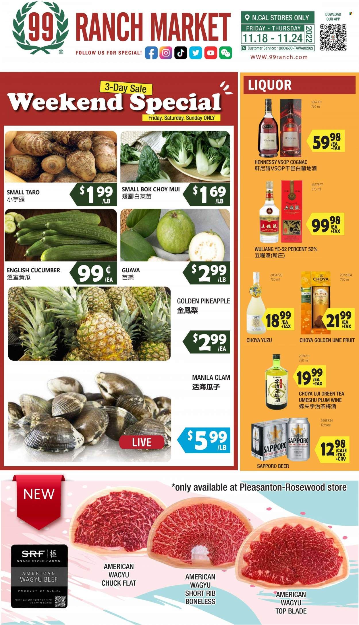 99 Ranch Market (92, CA) Weekly Ad Flyer Specials November 18 to November 24, 2022