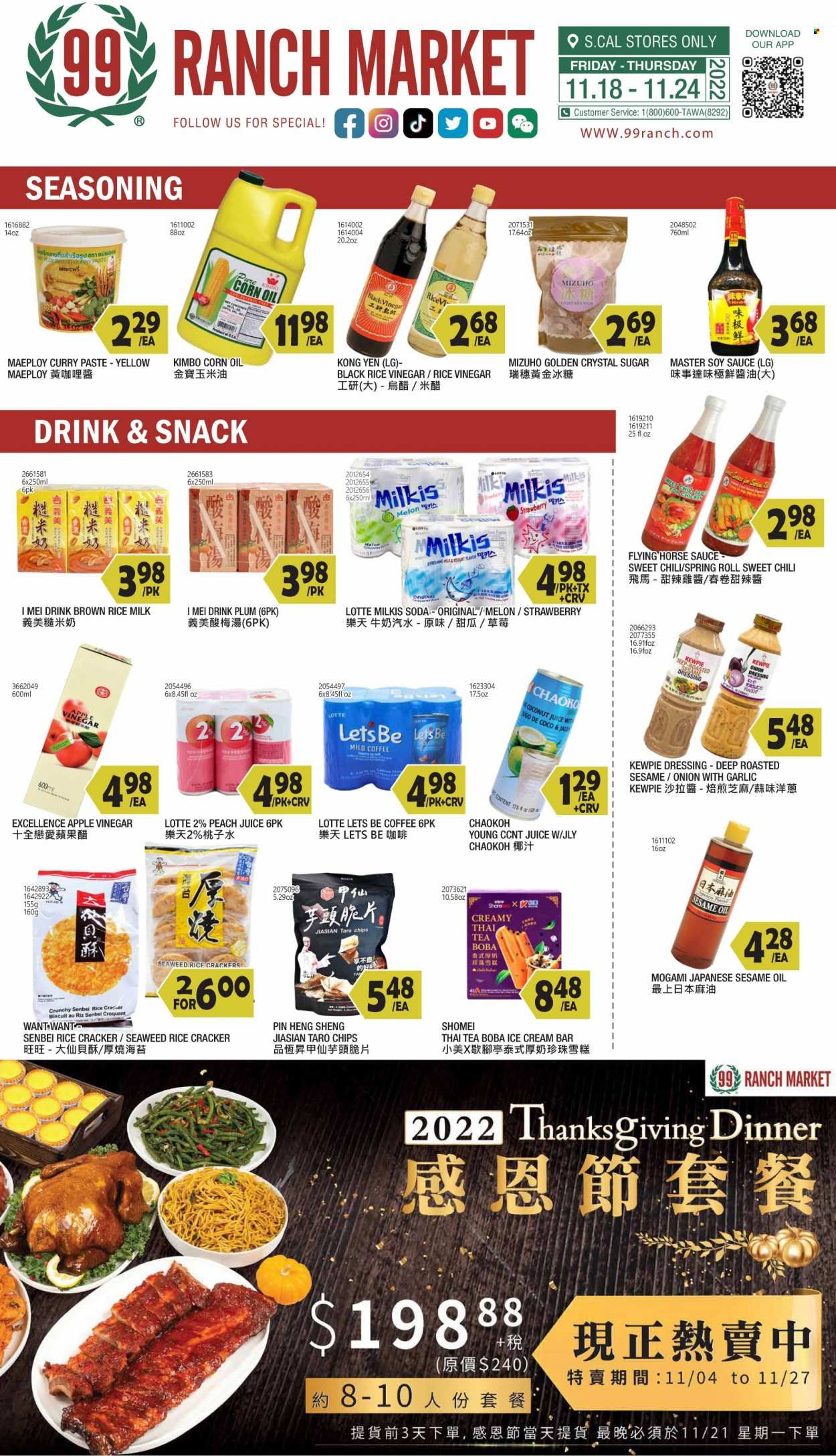 99 Ranch Market (40, CA) Weekly Ad Flyer Specials November 18 to November 24, 2022