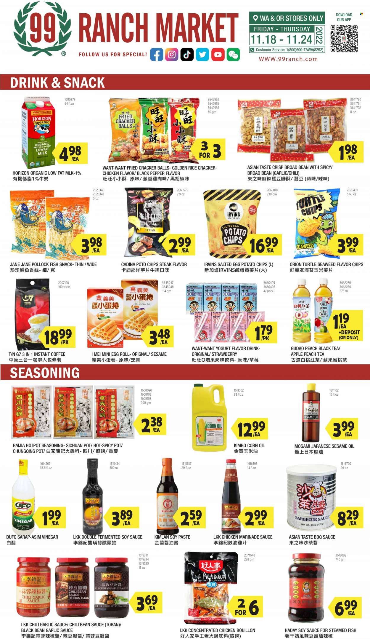 99 Ranch Market (WA) Weekly Ad Flyer Specials November 18 to November 24, 2022