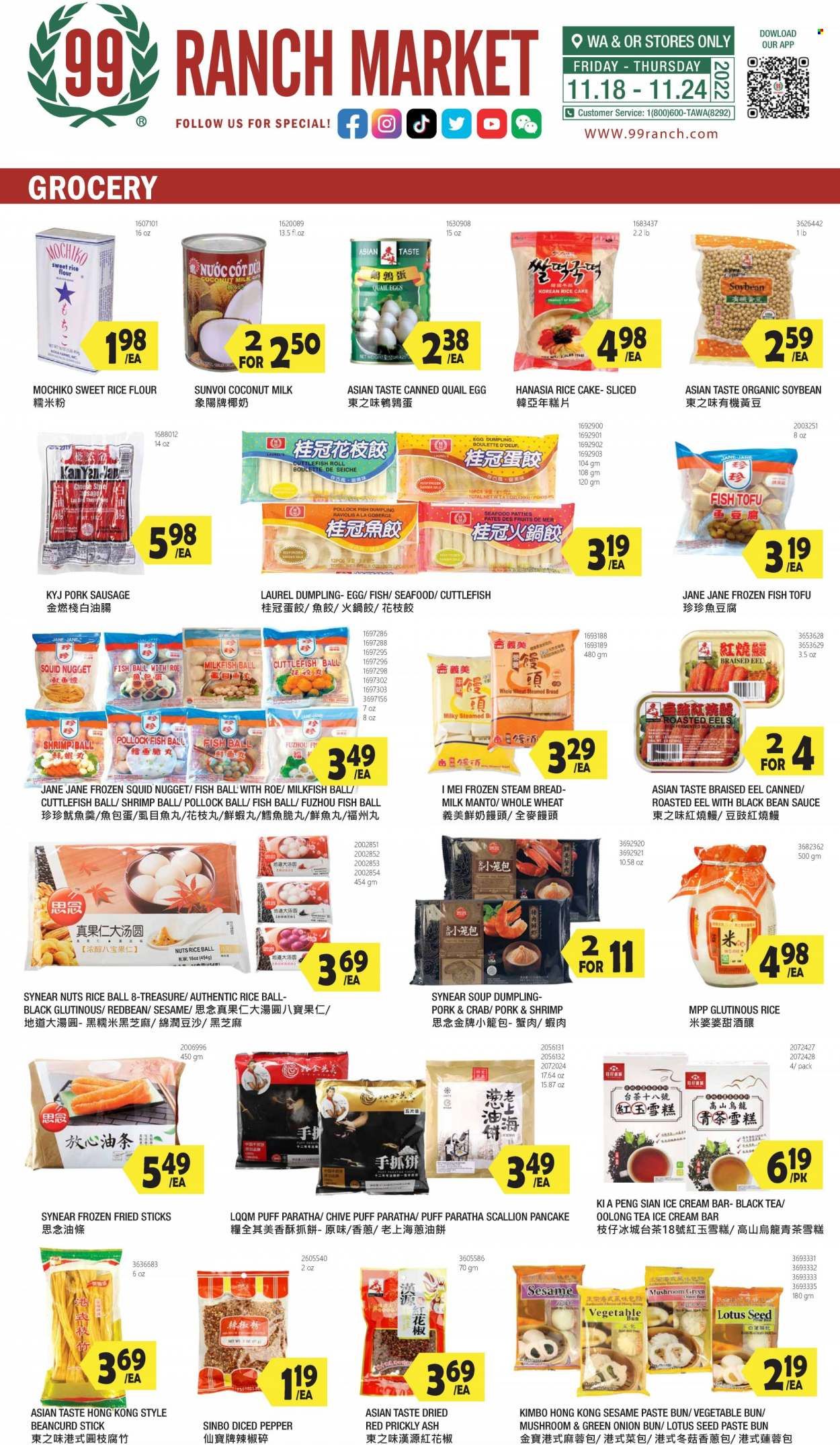 99 Ranch Market (WA) Weekly Ad Flyer Specials November 18 to November 24, 2022