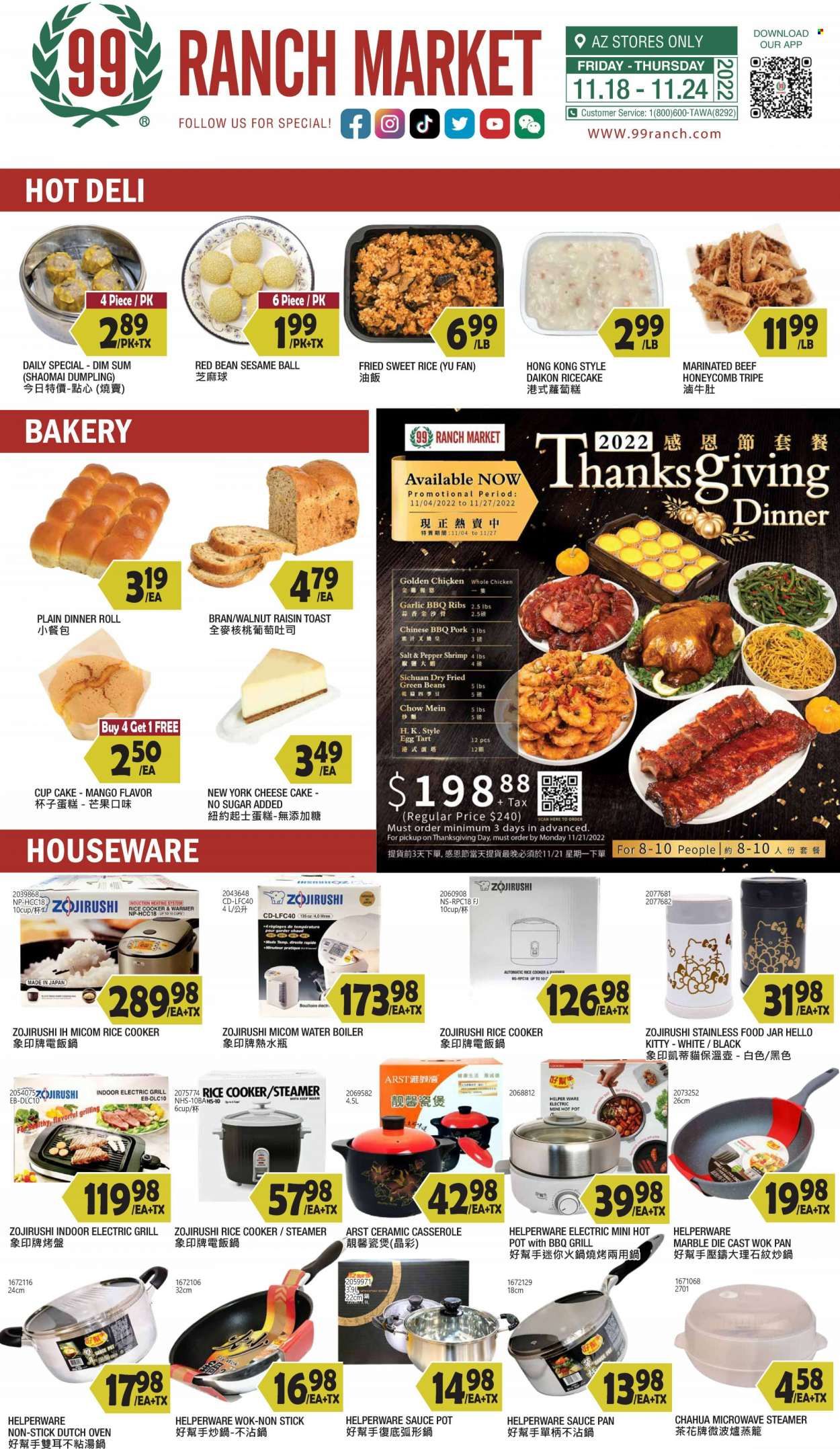 99 Ranch Market (19) Weekly Ad Flyer Specials November 18 to November 24, 2022