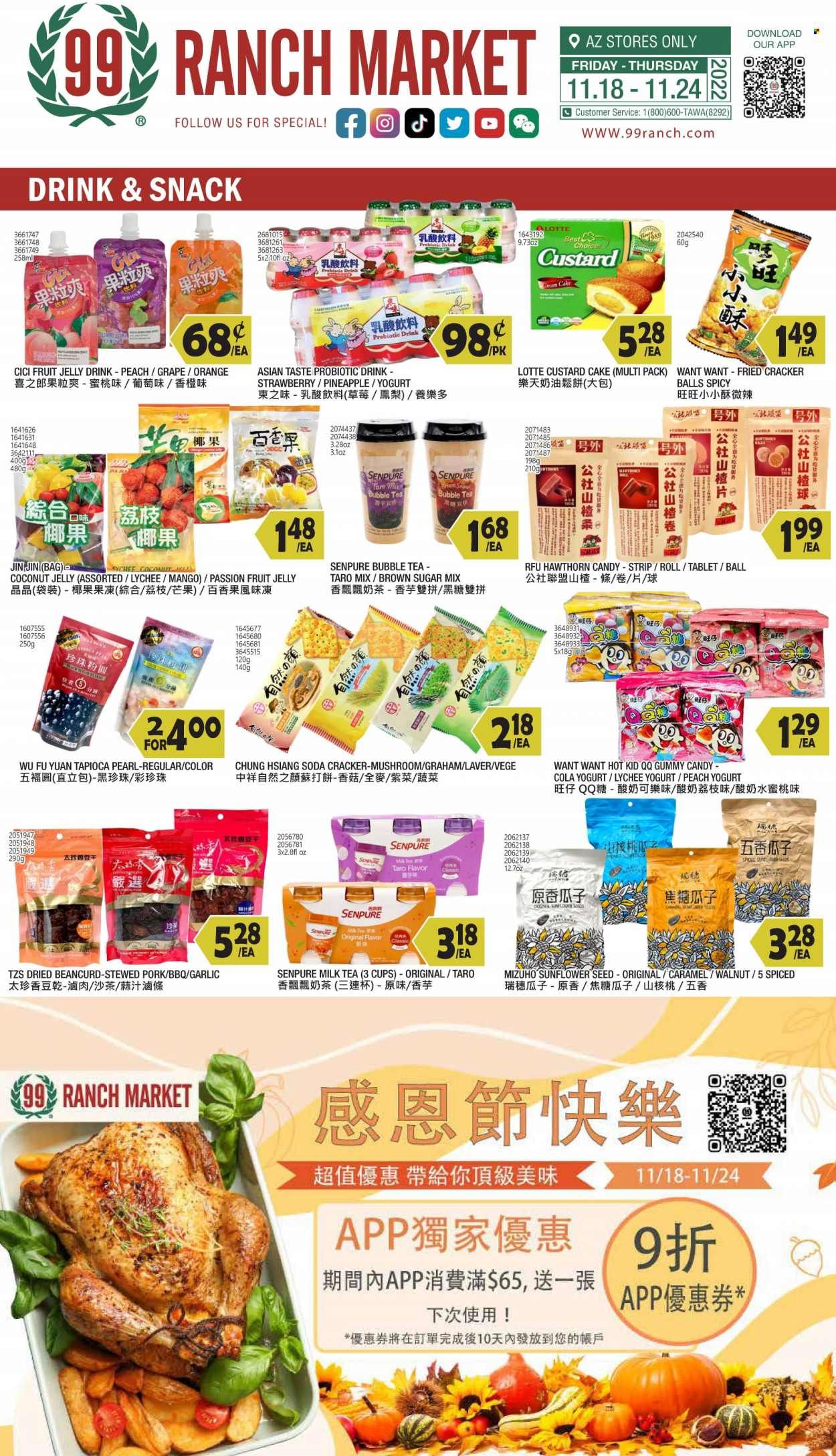 99 Ranch Market (19) Weekly Ad Flyer Specials November 18 to November 24, 2022