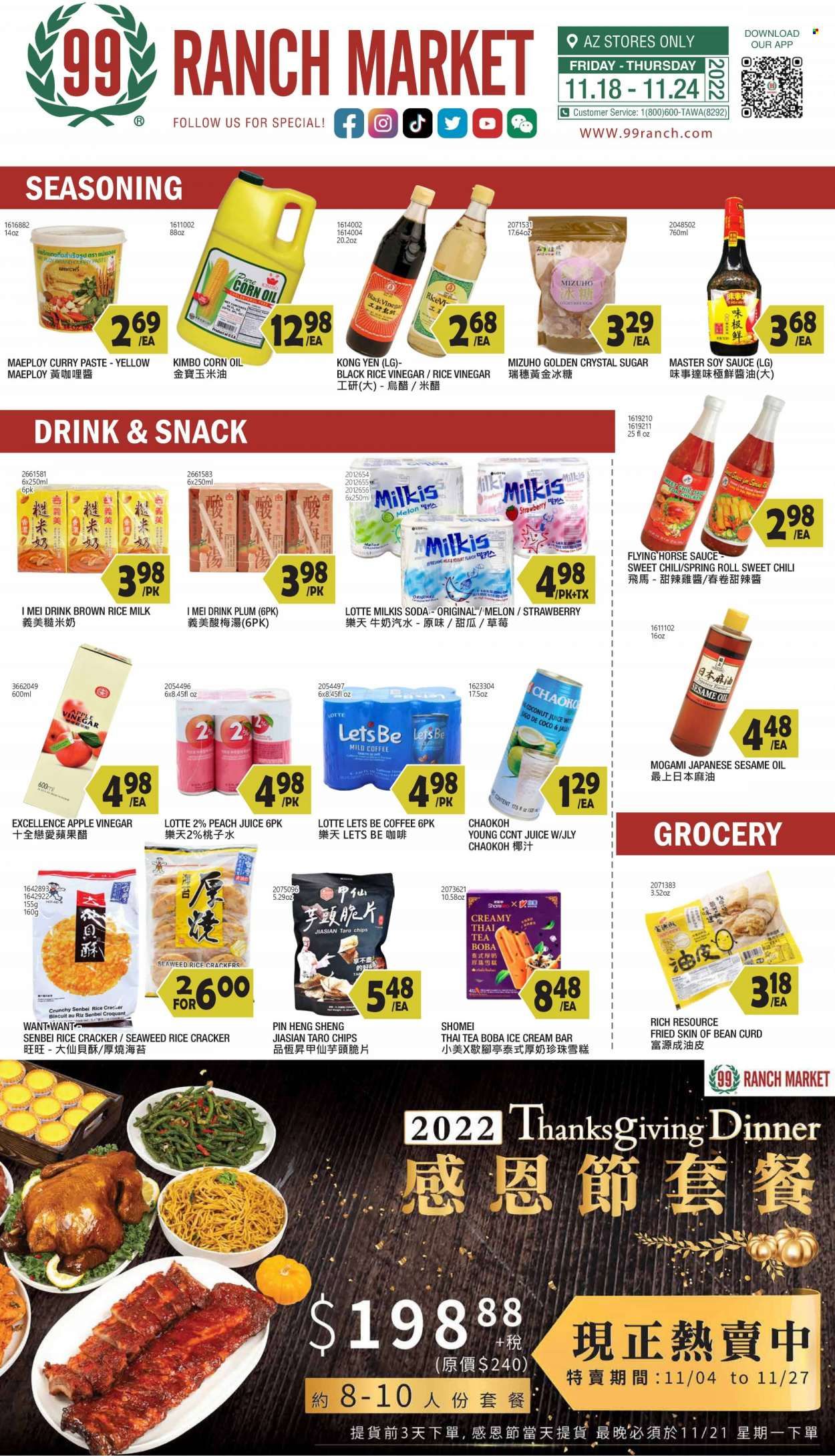 99 Ranch Market (19) Weekly Ad Flyer Specials November 18 to November 24, 2022