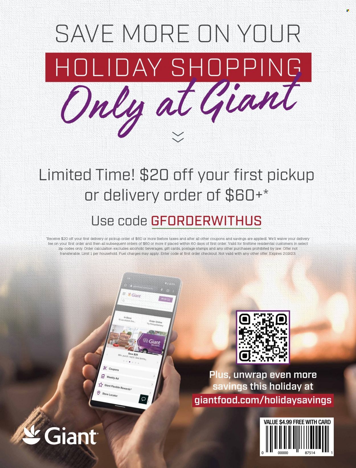 Giant Food (DE, MD, VA) Weekly Ad Flyer Specials December 1 to December 31, 2022