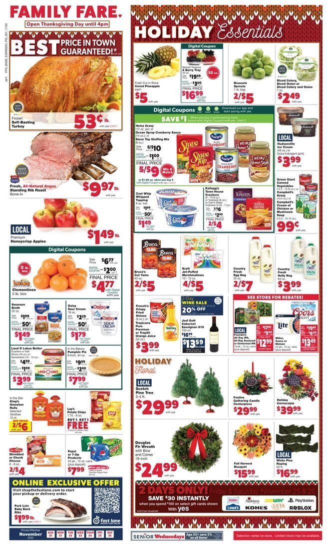 Family Fare (MI) Weekly Ad Flyer Specials November 20 to November 26, 2022