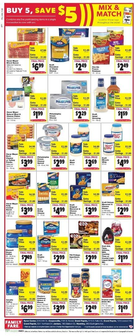 Family Fare (MI) Weekly Ad Flyer Specials November 20 to November 26, 2022