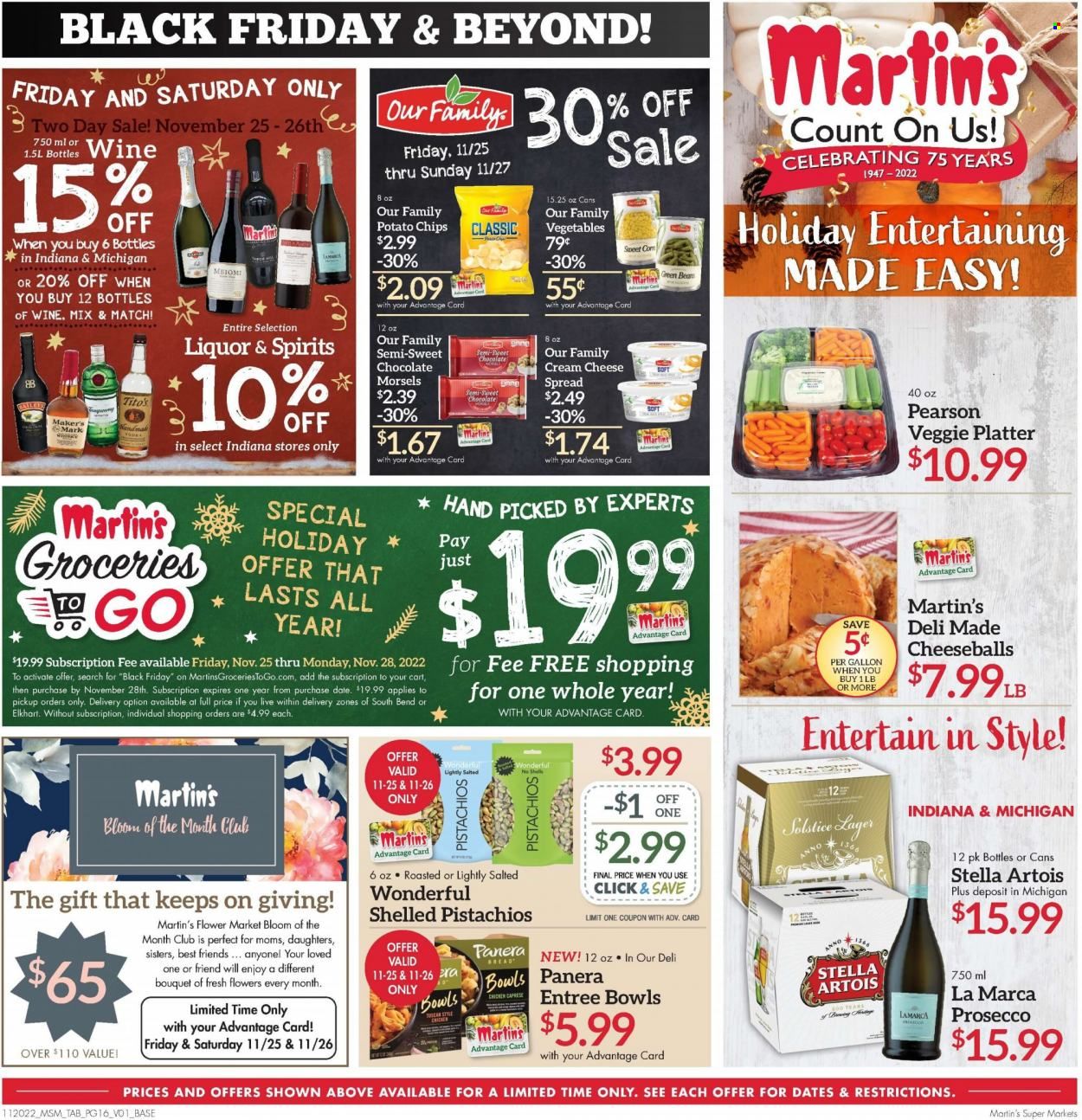 Martin’s (IN, MI) Weekly Ad Flyer Specials November 20 to November 26, 2022