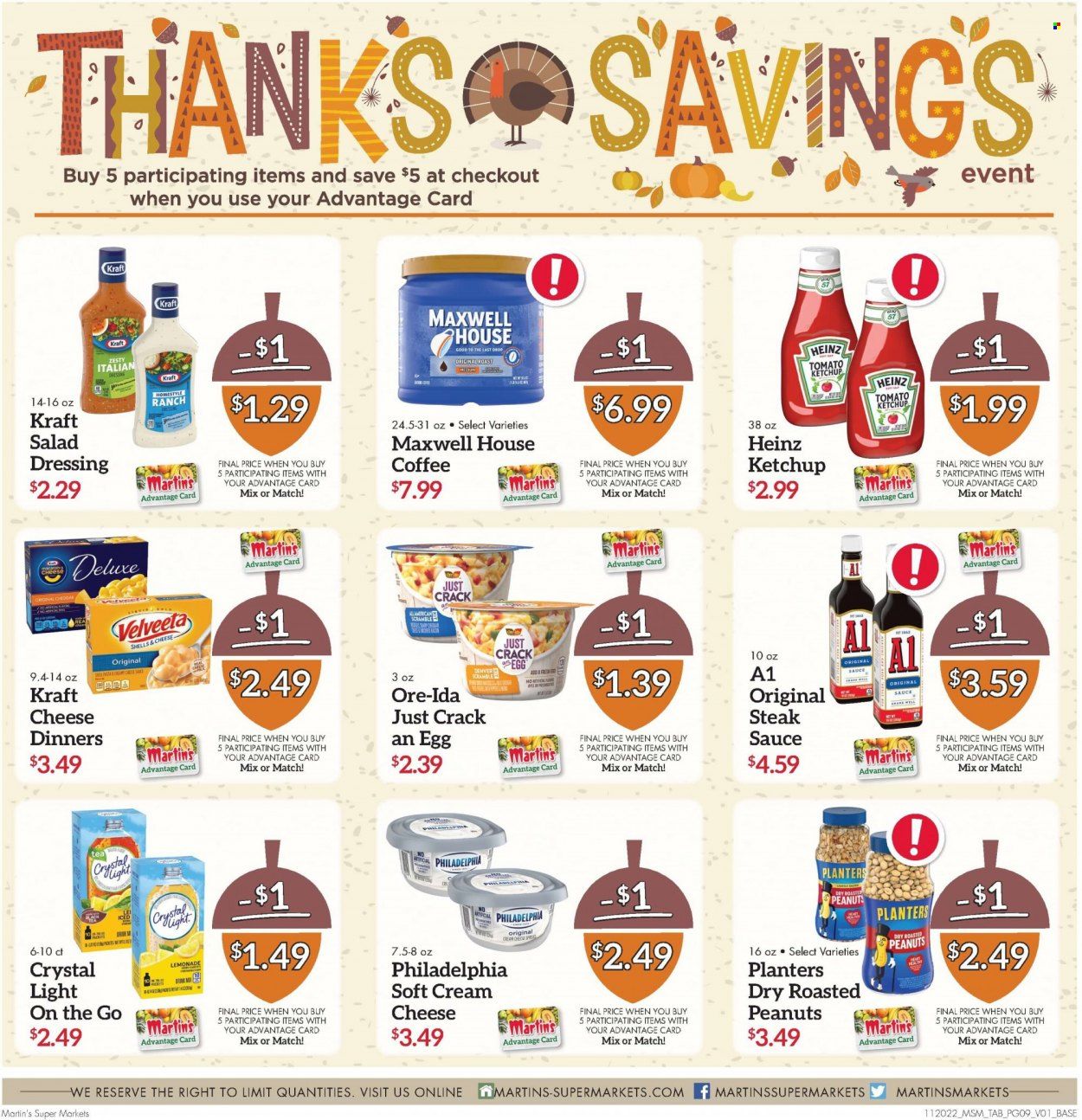 Martin’s (IN, MI) Weekly Ad Flyer Specials November 20 to November 26, 2022