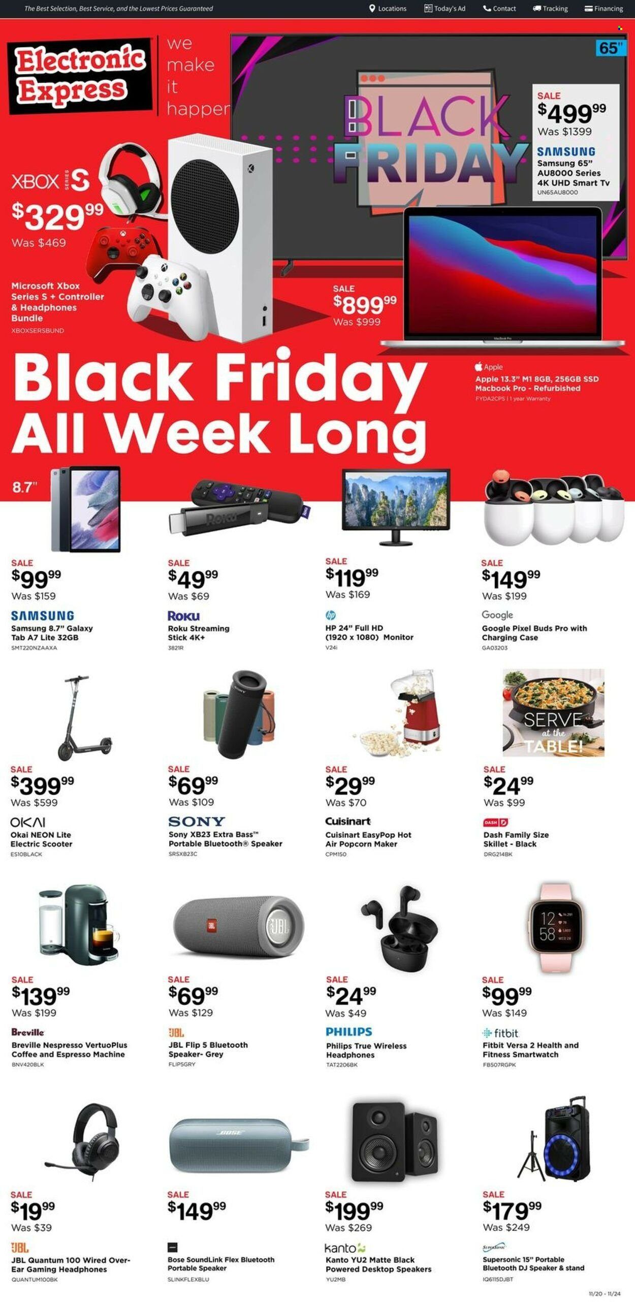 Electronic Express (AL, TN) Weekly Ad Flyer Specials November 20 to November 22, 2022