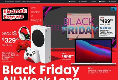 Electronic Express (AL, TN) Weekly Ad Flyer Specials November 20 to November 22, 2022