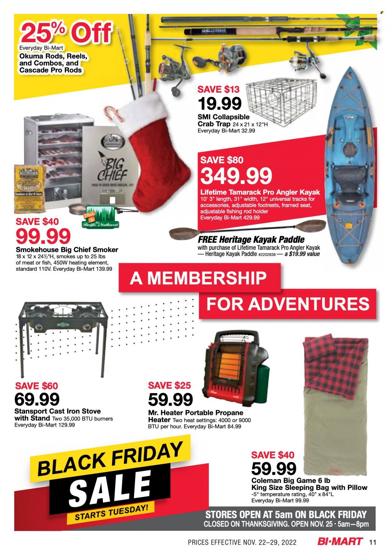 Bi-Mart (ID, OR, WA) Weekly Ad Flyer Specials November 22 to November 29, 2022