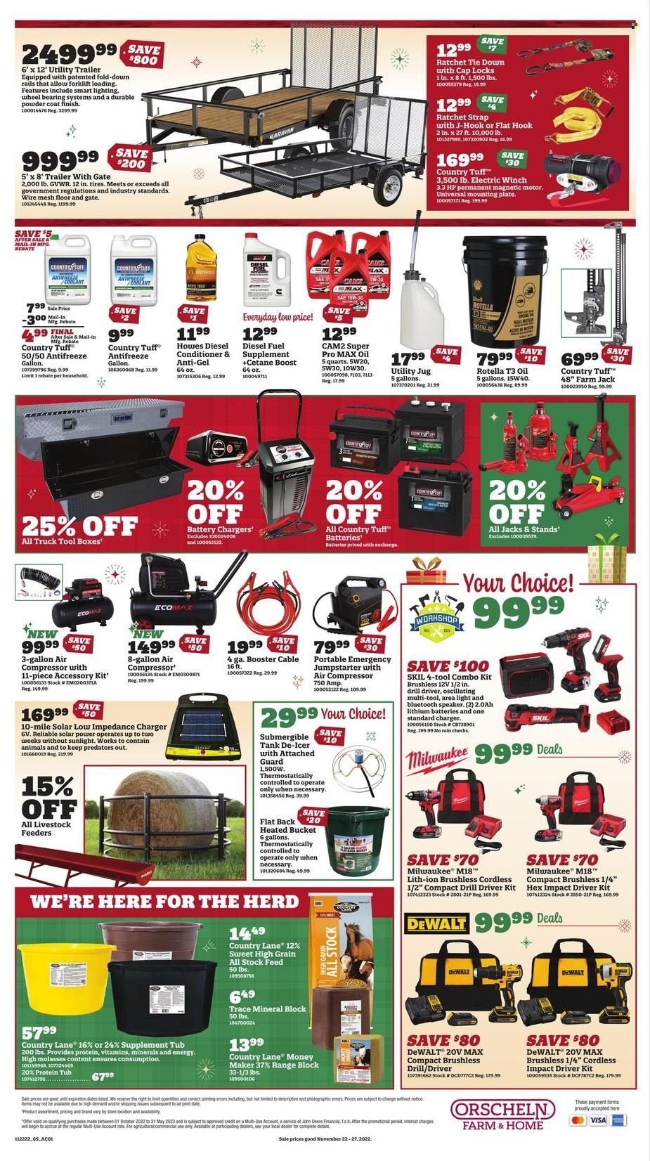 Orscheln Farm and Home (IA, IN, KS, MO, NE, OK) Weekly Ad Flyer Specials November 22 to November 27, 2022