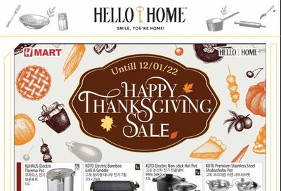 Hmart Weekly Ad Flyer Specials November 18 to December 1, 2022