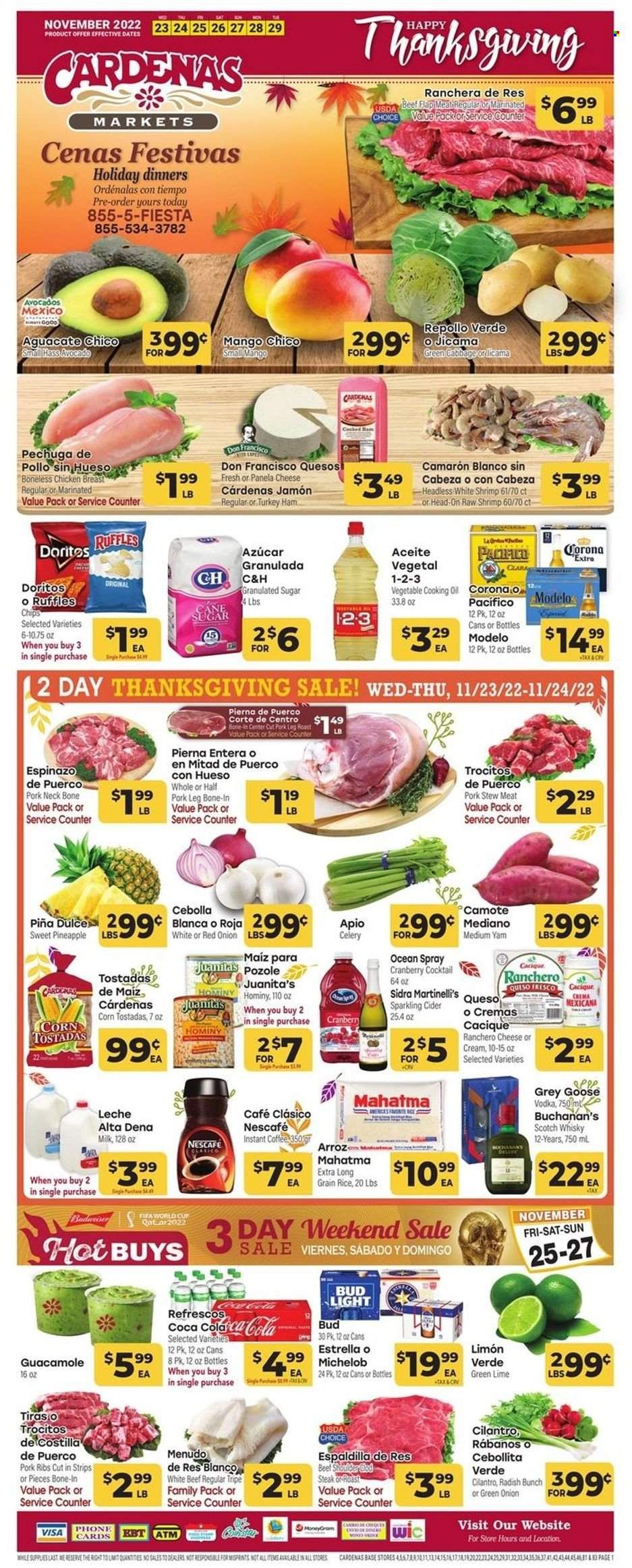 Cardenas (CA, NV) Weekly Ad Flyer Specials November 23 to November 29, 2022