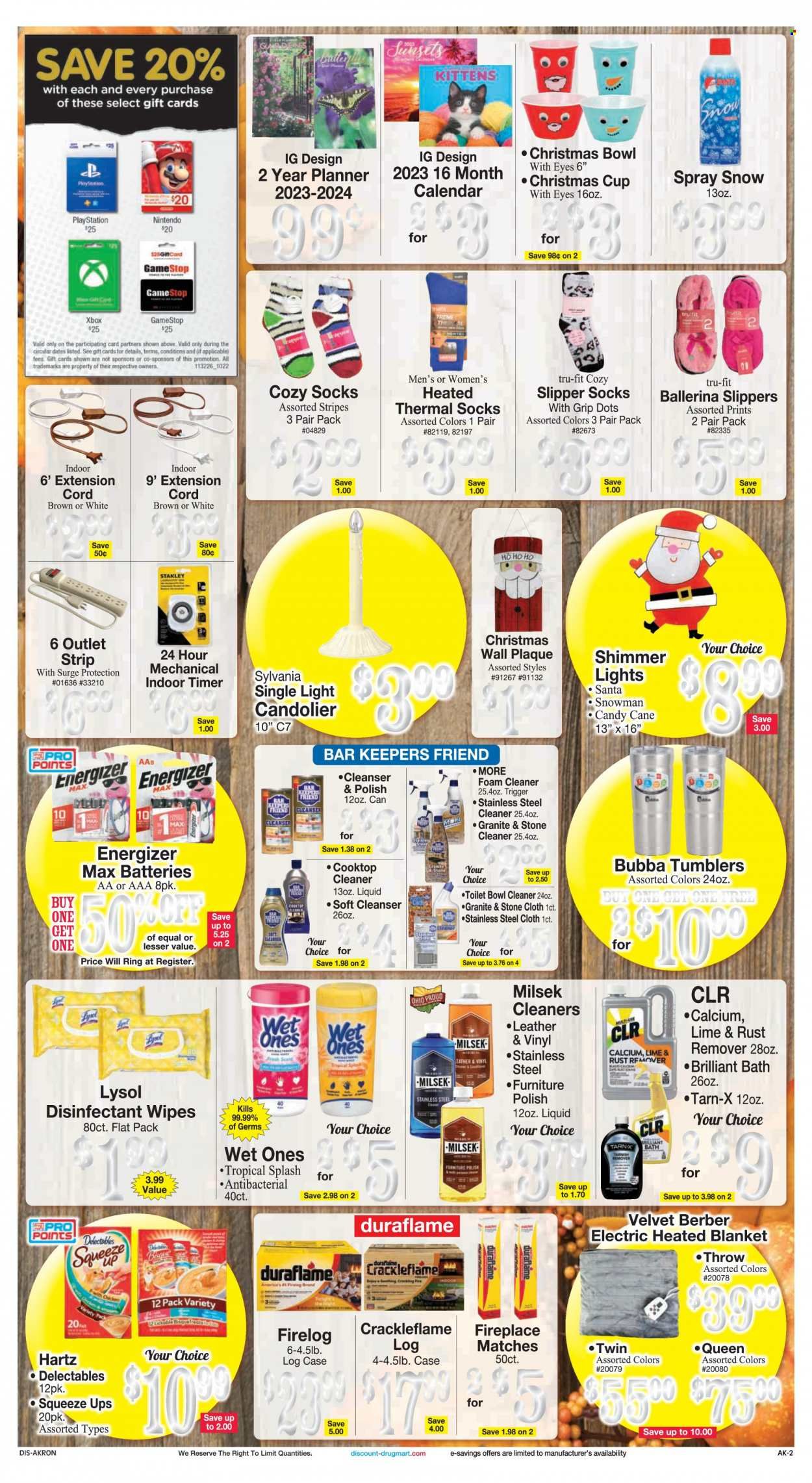 Discount Drug Mart (OH) Weekly Ad Flyer Specials November 23 to November 29, 2022