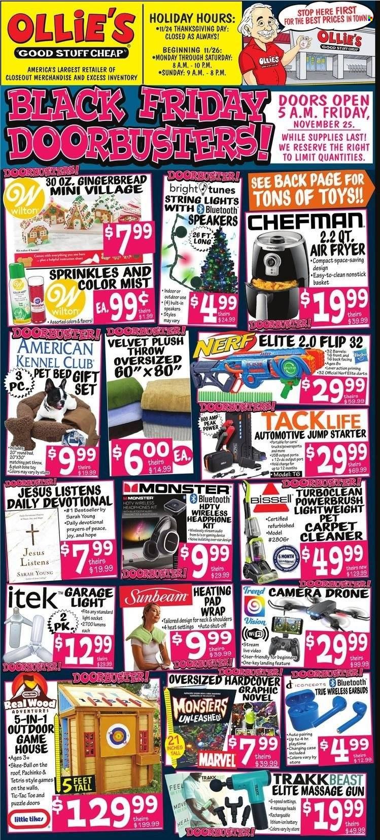 Ollie's Bargain Outlet Weekly Ad Flyer Specials November 24 to November 25, 2022