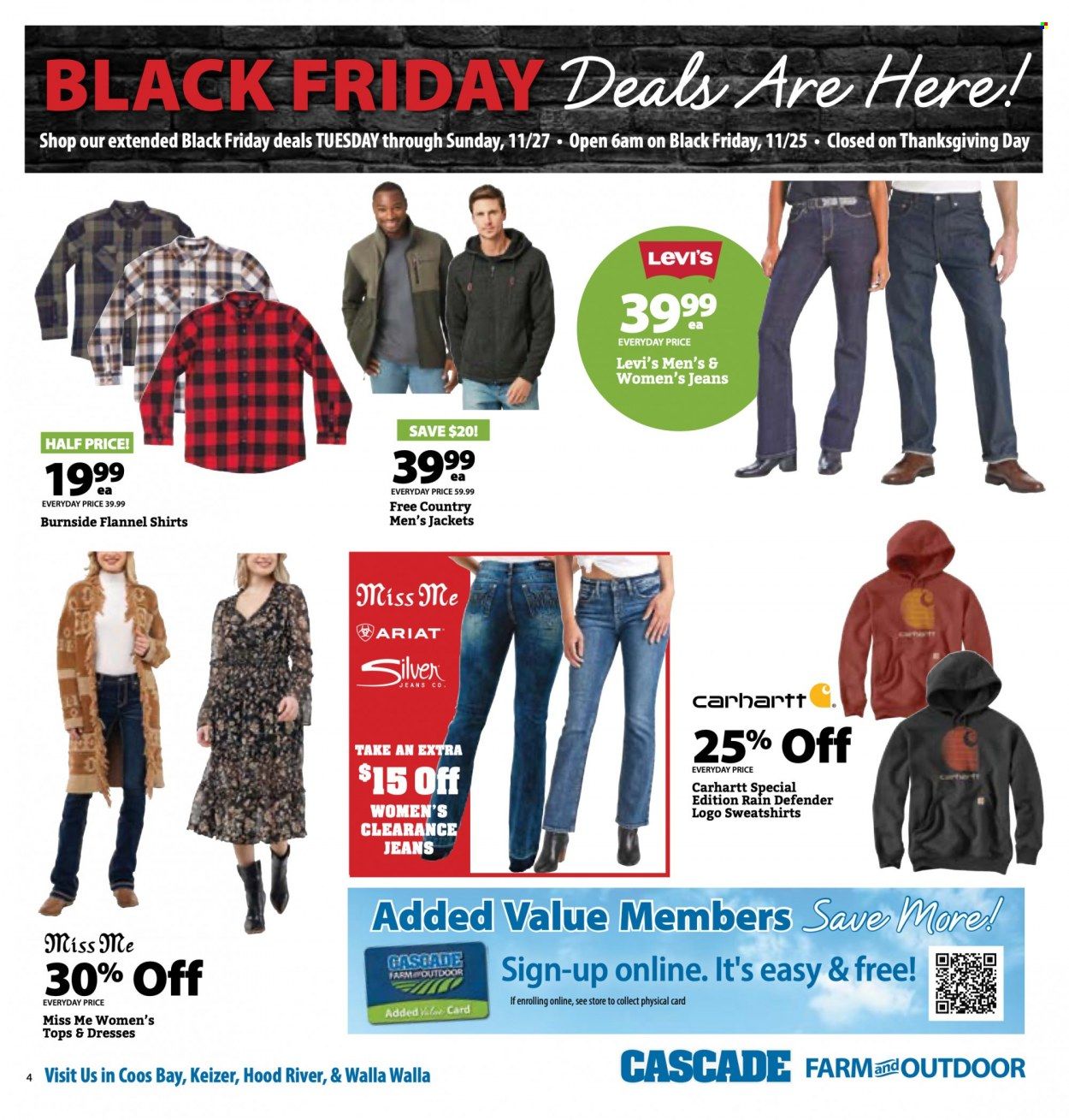Cascade Farm And Outdoor (OR, WA) Weekly Ad Flyer Specials November 22 to November 27, 2022