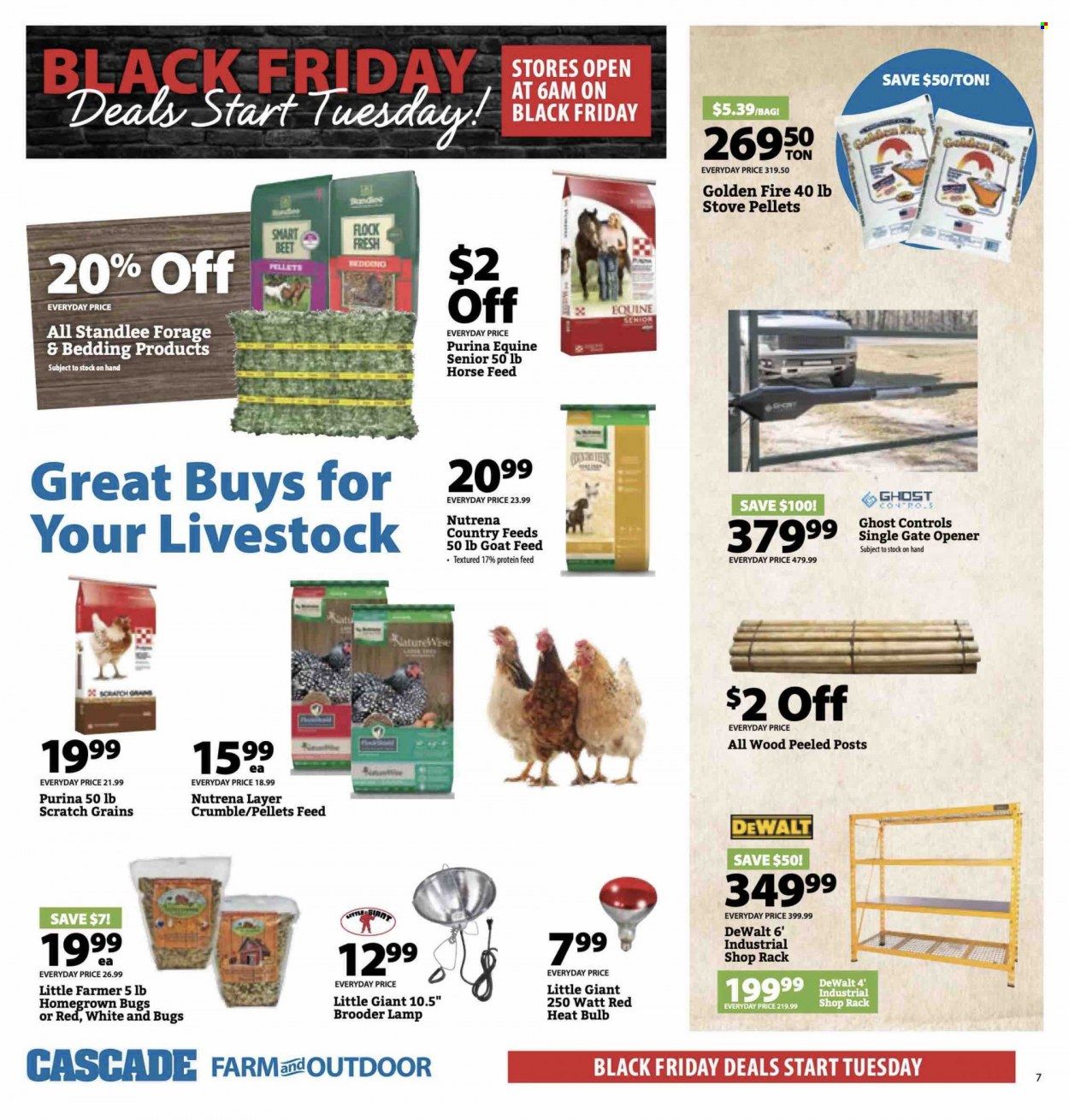 Cascade Farm And Outdoor (OR, WA) Weekly Ad Flyer Specials November 22 to November 27, 2022