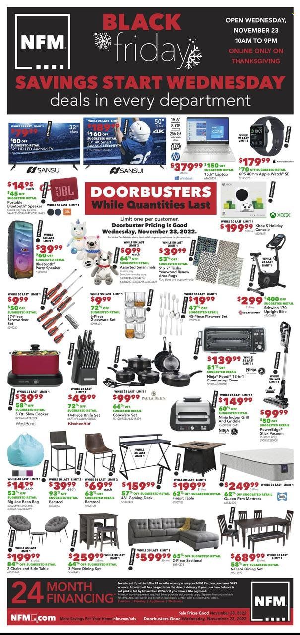 Nebraska Furniture Mart (IA, KS, NE, TX) Weekly Ad Flyer Specials November 23 to November 23, 2022