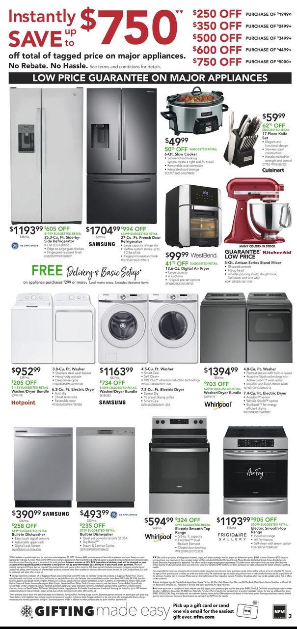 Nebraska Furniture Mart (IA, KS, NE, TX) Weekly Ad Flyer Specials November 23 to November 23, 2022
