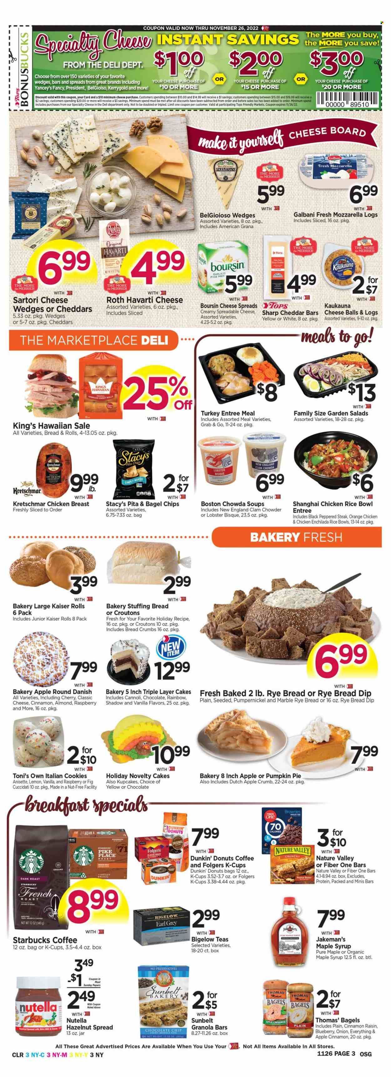 Tops Weekly Ad Flyer Specials November 20 to November 26, 2022